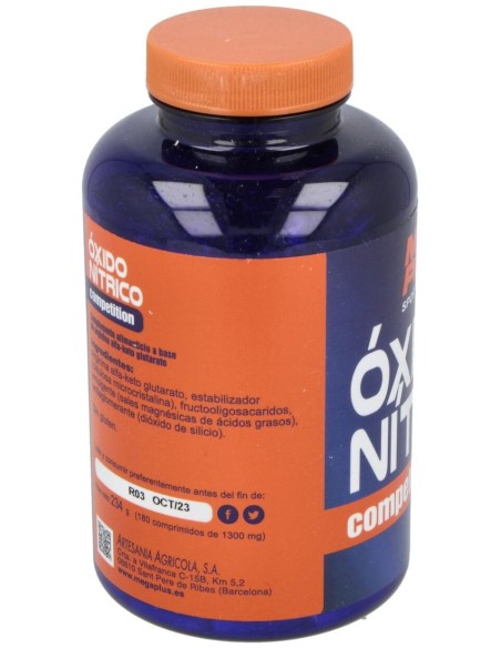Oxido Nitrico Megaplus 180Comp. de Mega Plus