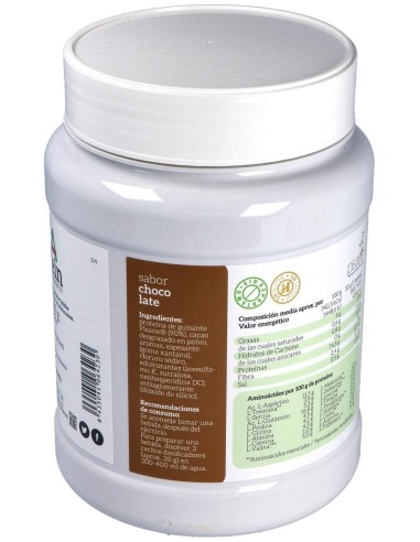 Pea Protein Proteina De Guisante Chocolate 500Gr. de Mega Plus