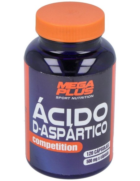Acido D-Aspartico 120Comp. de Mega Plus