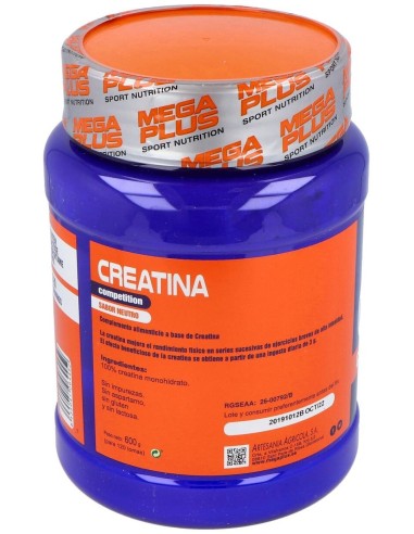 Creatina Competition 600Gr. de Mega Plus