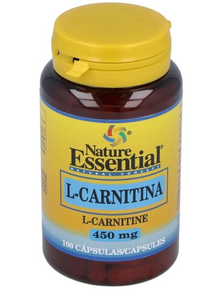 L-Carnitina 450Mg. 100Cap. de Nature Essential