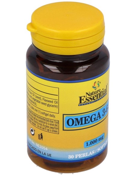 Omega 3-6-9 1000Mg. 30Perlas de Nature Essential