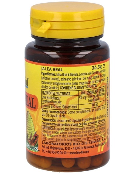 Jalea Real 1000Mg. 60Cap. de Nature Essential