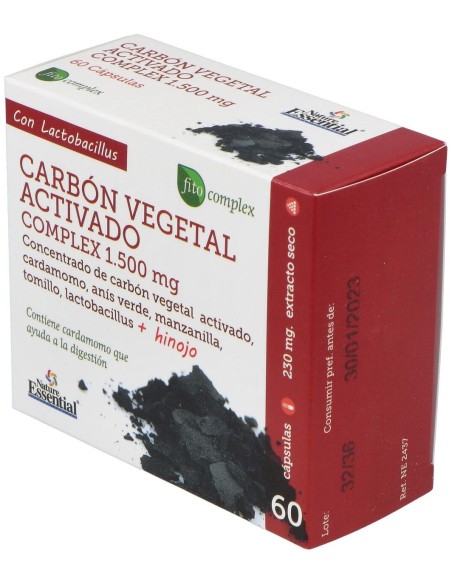 Carbon Vegetal Activo Complex 60Cap. de Nature Essential