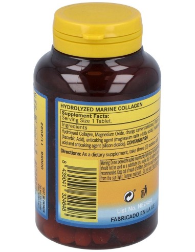Colageno Marino Hidrolizado + Mag. 1200Mg. 90Comp. de Nature Essential