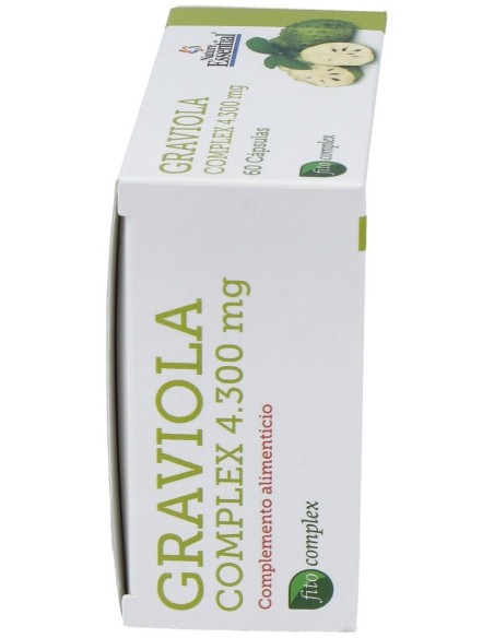 Graviola Complex 4300Mg. 60Cap. de Nature Essential