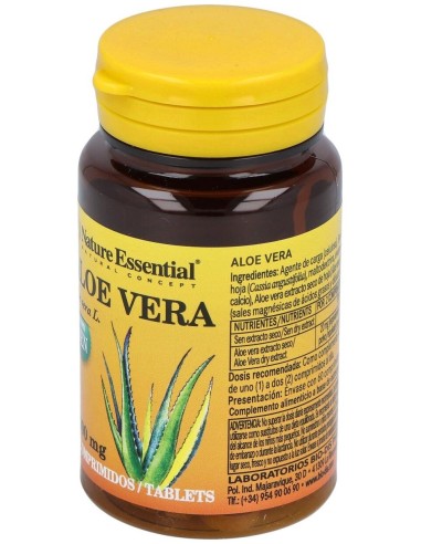 Aloe Vera 2000Mg. Con Sen 60Comp. de Nature Essential