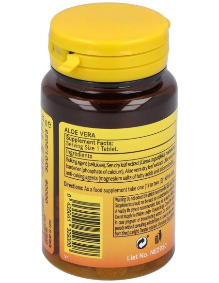 Aloe Vera 2000Mg. Con Sen 60Comp. de Nature Essential
