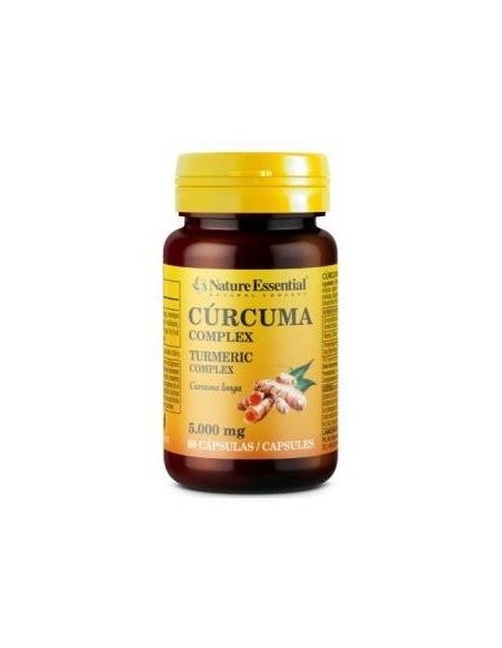 Curcuma 5000Mg+Vit.C+Pimienta 60Cap. de Nature Essential