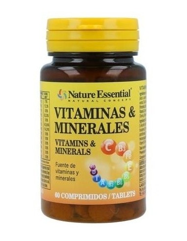 Vitaminas Y Minerales 60Comp. de Nature Essential