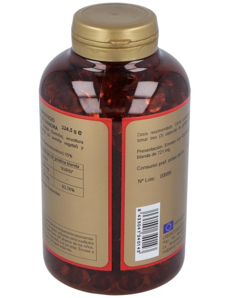Aceite De Onagra 500Mg. 450Perlas de Obire