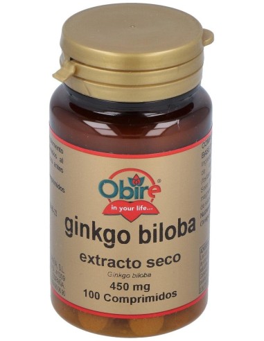 Ginkgo Biloba 100Comp. de Obire