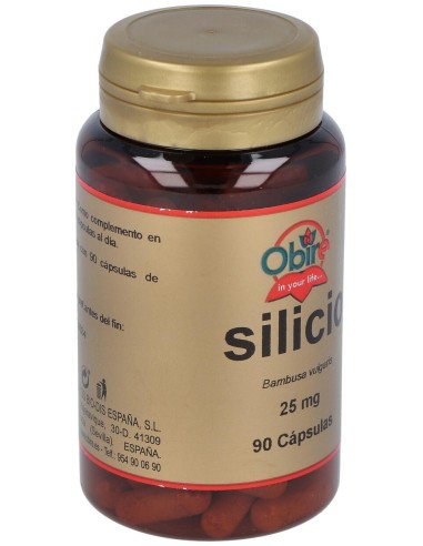 Silicio 25Mg. 90Cap. de Obire