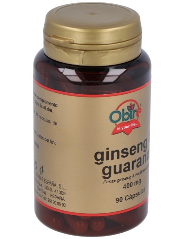 Ginseng Y Guarana 90Cap. de Obire