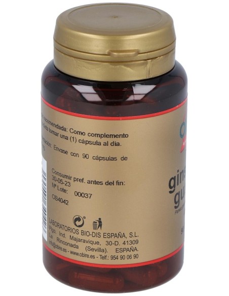 Ginseng Y Guarana 90Cap. de Obire