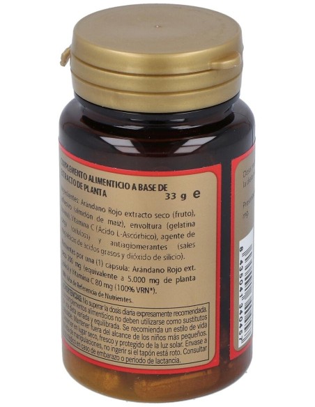 Arandano Rojo 5000Mg. (Ext. Seco 200Mg.) 60Cap. de Obire