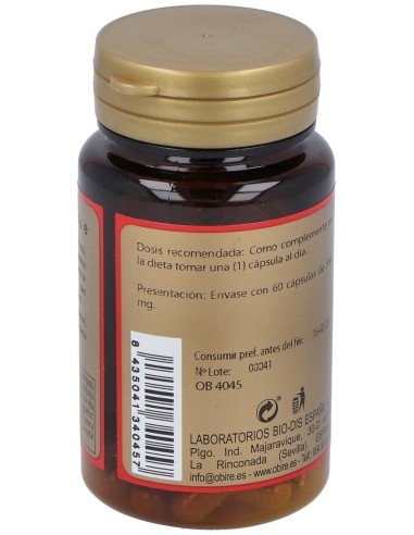 Arandano Rojo 5000Mg. (Ext. Seco 200Mg.) 60Cap. de Obire