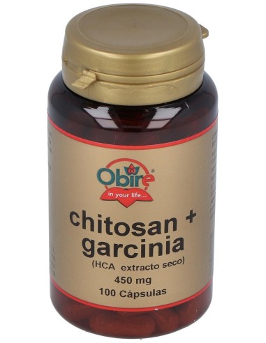 Chitosan Y Garcinia 100Cap. de Obire