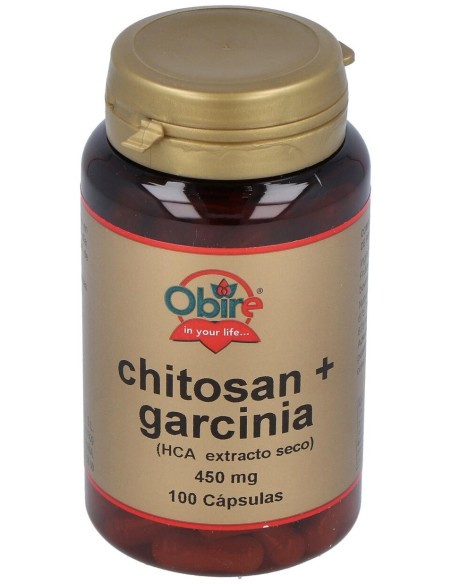 Chitosan Y Garcinia 100Cap. de Obire
