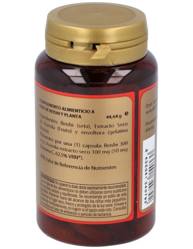 Reishi Y Acerola 400Mg. 90Cap. de Obire
