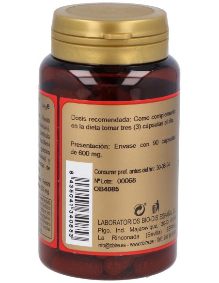 Reishi Shitake Maitake 90Cap. de Obire