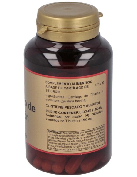 Cartilago De Tiburon 740Mg. 90Cap. de Obire