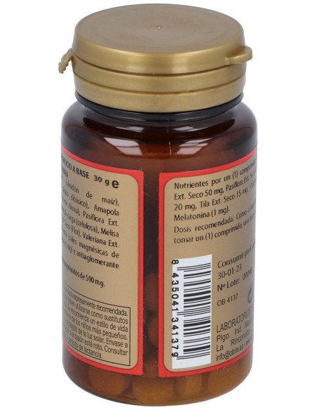 Melatonina 1Mg.Complex 60Comp. de Obire