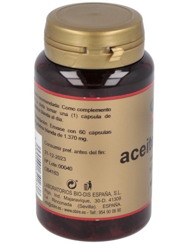 Garlic Oil (Ajo) 60Perlas de Obire