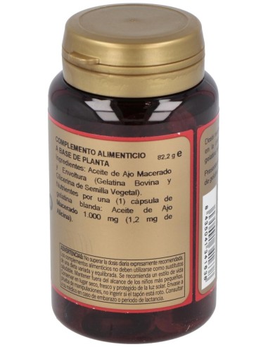 Garlic Oil (Ajo) 60Perlas de Obire