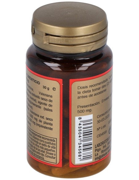 Valeriana + Melisa 200Mg (Ext. Seco) 60Cap. de Obire