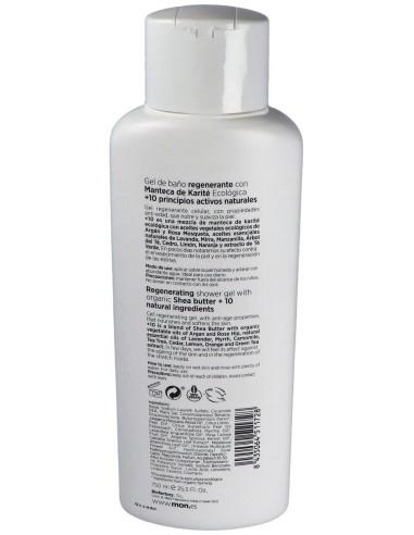 Gel De Ducha Con Karite +10 750Ml. de Mondeconatur