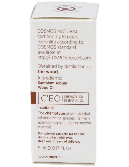 Sandalo Aceite Esencial 5Ml. de Mondeconatur