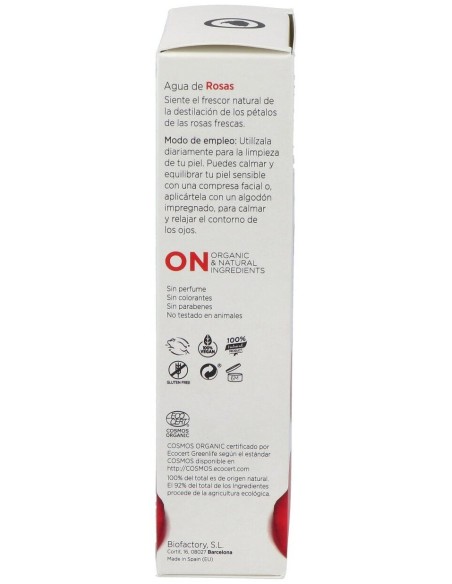 Agua De Rosas 200Ml. Eco de Mondeconatur