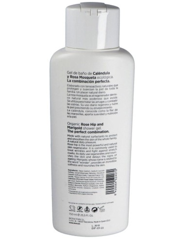 Gel De Baño Rosa Mosqueta Y Calendula 750Ml. de Mondeconatur