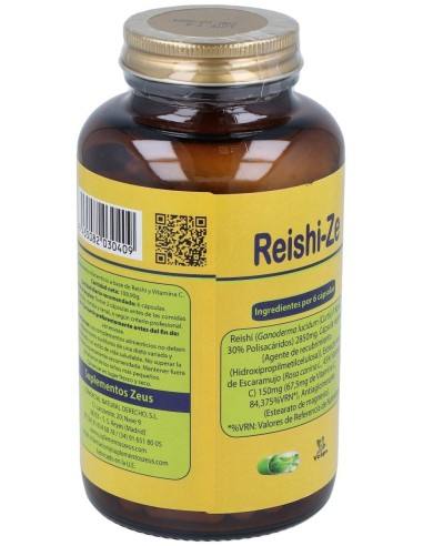 Reishi (Ganovital) 600Mg. 180Cap. de Zeus