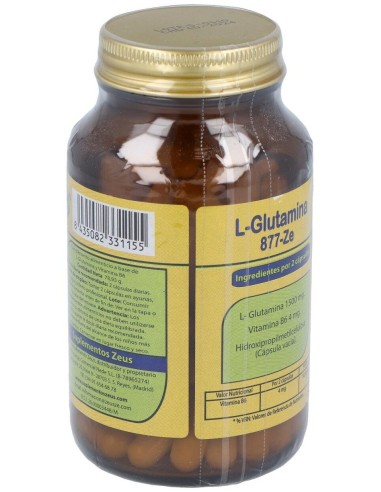 L-Glutamina-Ze 877 90Cap. de Zeus