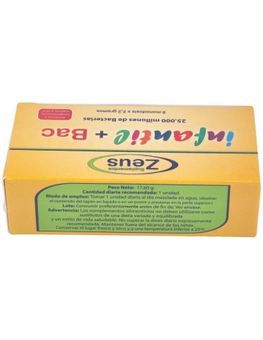 Infantil + Bac 8Monodosis de Zeus