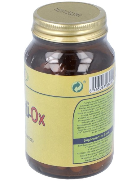 Preventi-Ox 60Cap. de Zeus