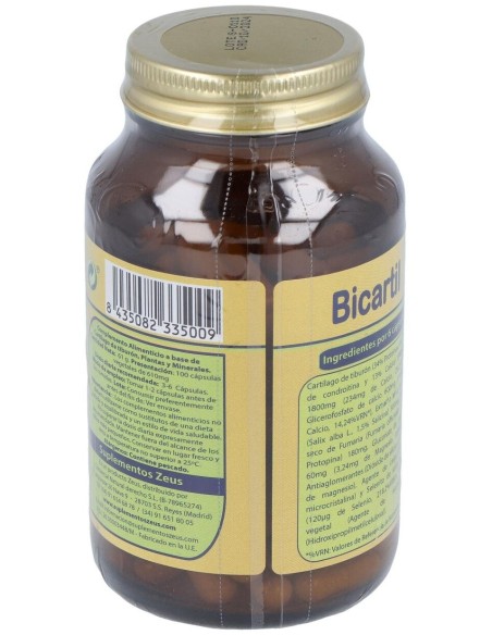 Bicartil 500Mg. 100Cap. de Zeus