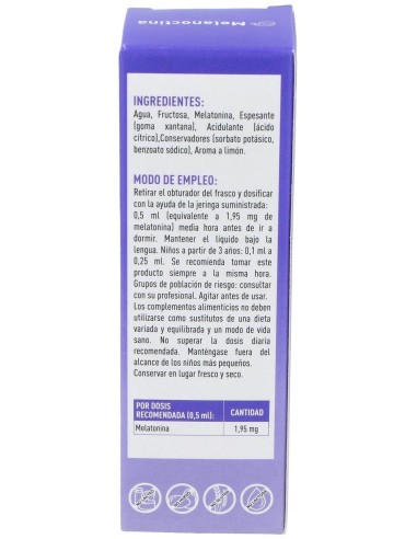 Melanoctina (Melatonina) Gotas 50Ml. de Plameca