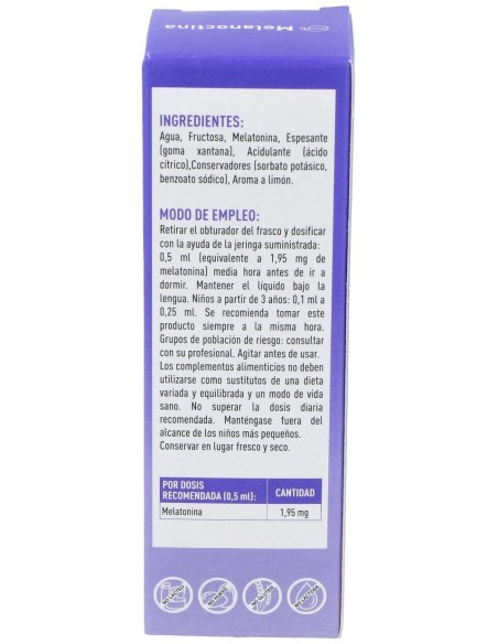 Melanoctina (Melatonina) Gotas 50Ml. de Plameca