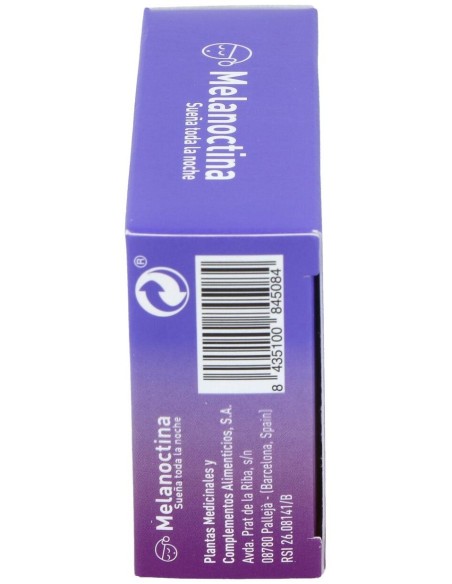 Melanoctina Sueña Toda La Noche 30Comp. de Plameca