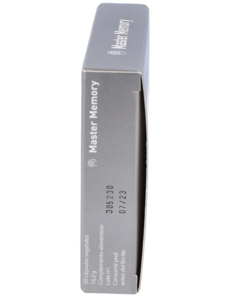 Master Memory 30 Cápsulas Vegetales de Plameca
