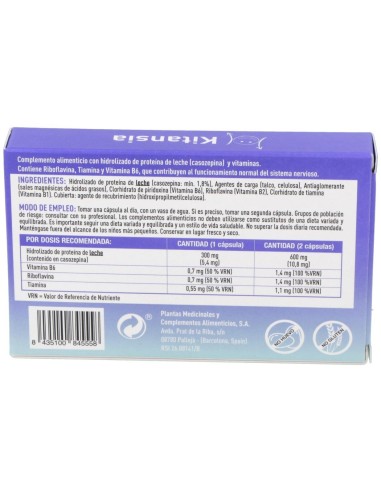 Kitansia 10 Cápsulas de Plameca