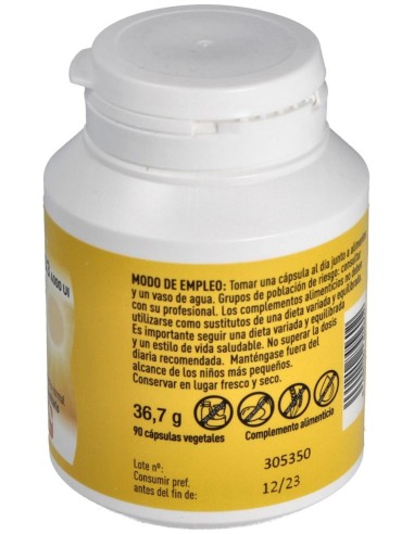 Vitamina D3 4000 Ui 90 Cápsulas Vegetales de Plameca