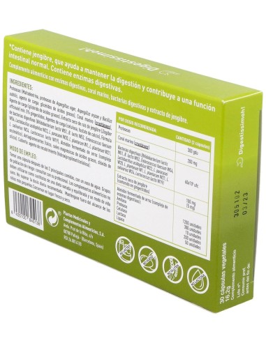 Digestíssimoh! 30 Cápsulas Vegetales de Plameca