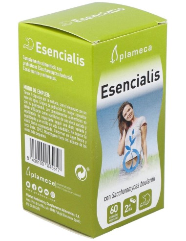 Esencialis 60 Cápsulas Vegetales de Plameca