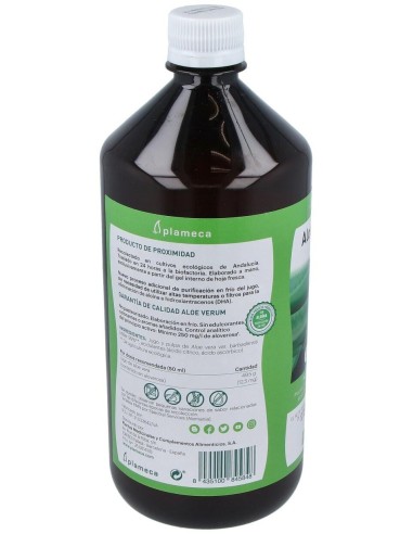 Aloe Verum Bio Sin Aloína 1 L de Plameca