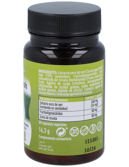 Laxoflash 30 Cápsulas Vegetales de Plameca