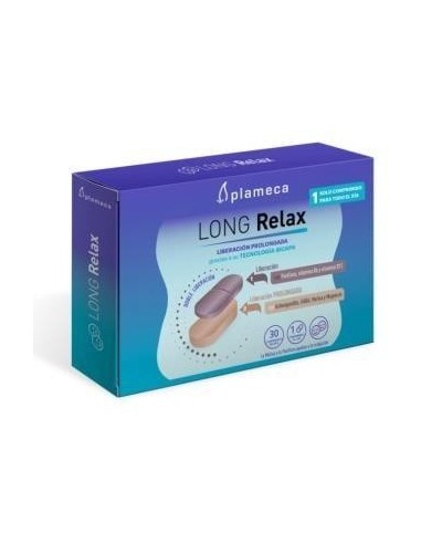 Long Relax 30 Comprimidos de Plameca